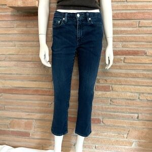 Levi’s 513 Dark Wash 29 Cropped